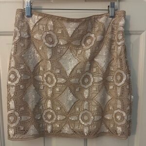 Express Sequins Skirt